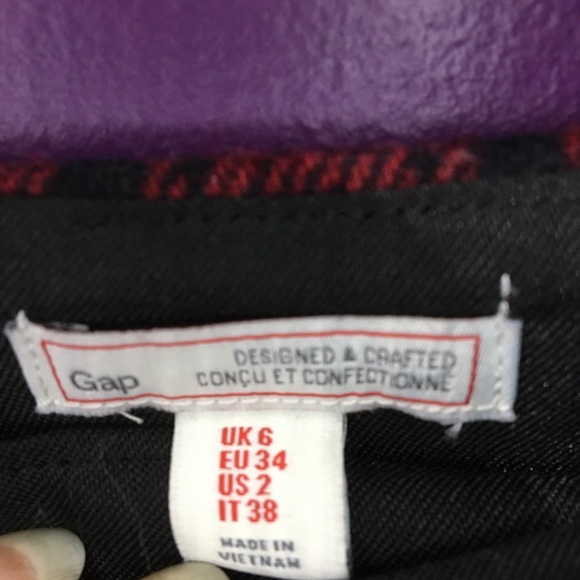 Gap - wool plaid skirt - Picture 3 of 3